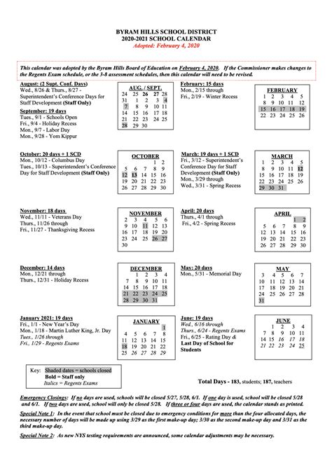 New Paltz Academic Calendar Image 1