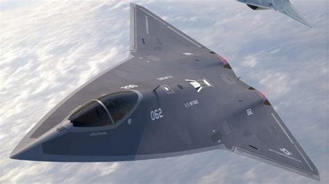 NGAD 6th Gen Fighter in Flight