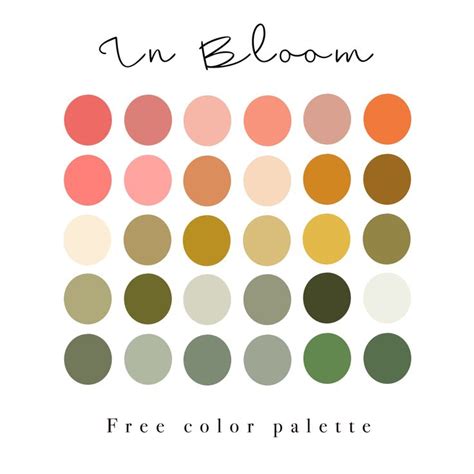 Night Bloom Color Palette