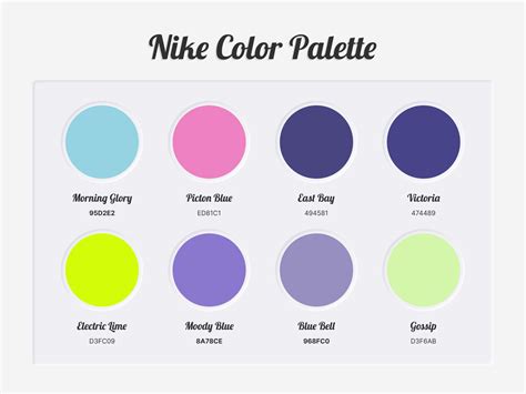 Nike Color Palette Design Tips