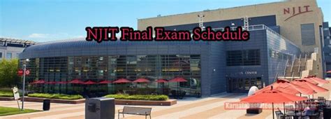 NJIT Academic Calendar Overview