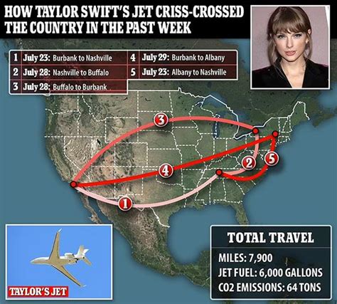 NORAD Tracks Taylor Swift's Tour Route