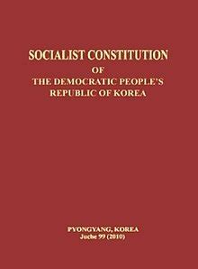 Ideology of the North Korean Constitution