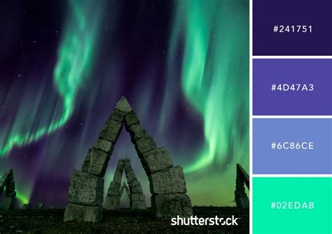 Northern Lights Color Palette Inspiration