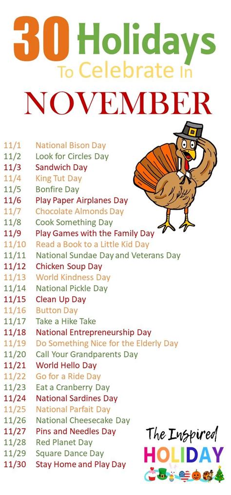 November Holiday Ideas