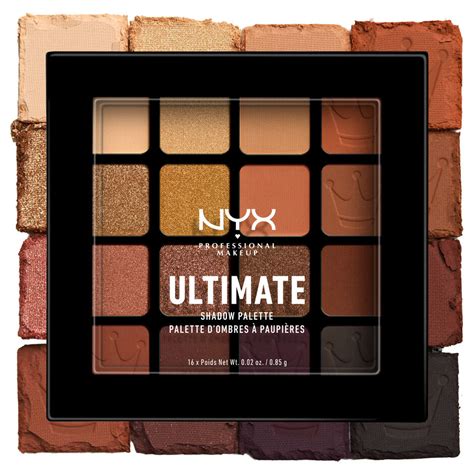 Nyx Ultimate Shadow Palette Look