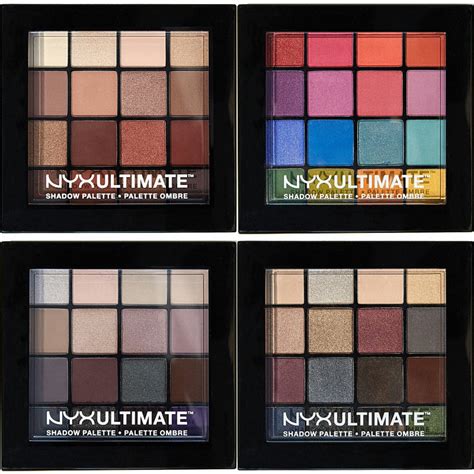 Nyx Ultimate Shadow Palette Swatches