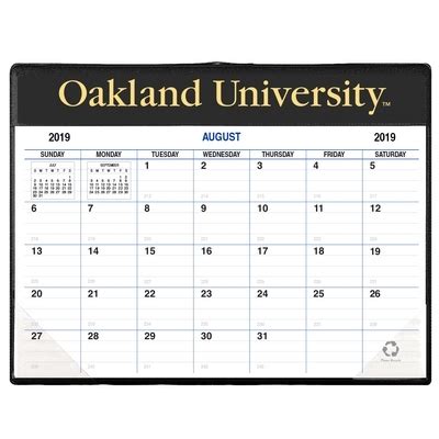 Oakland University Calendar