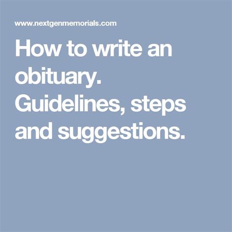 Aurora Beacon News Obituary Guidelines