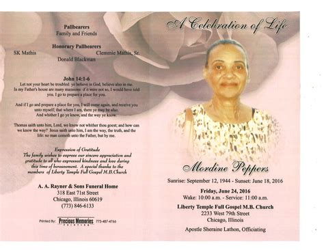 Information Contained in Obituaries