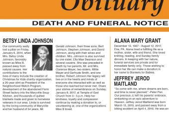 Types of obituaries