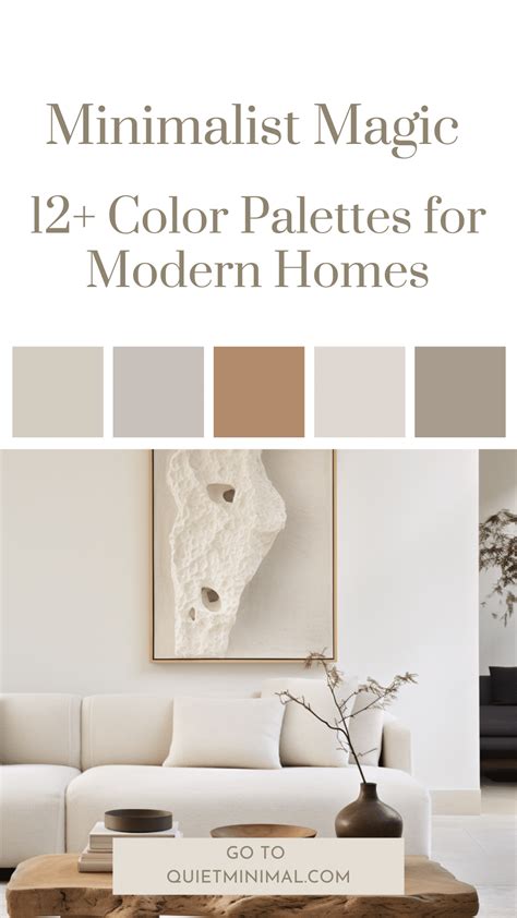 OC Color Palette Modern Minimalist