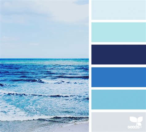 Ocean Blue Design Colors