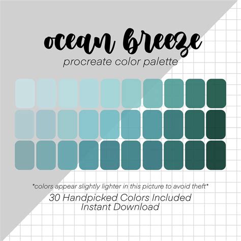 Ocean Breeze Color Palette