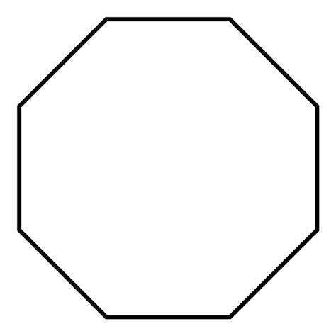 Octagon geometric shape