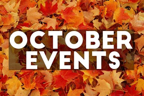 October Events