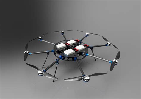 Octocopter drone