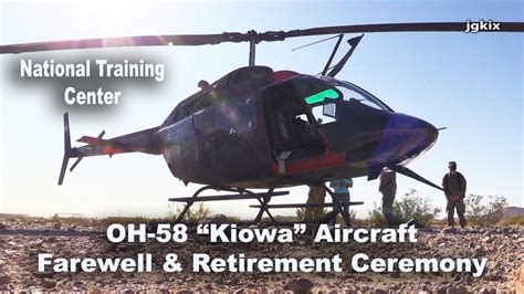 OH-58 Kiowa Retirement Ceremony