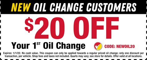 Oil change coupons in Aurora