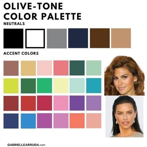 Olive Skin Tone Color 5