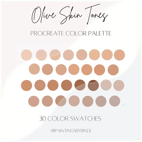 Olive Skin Tone Color Palettes 6