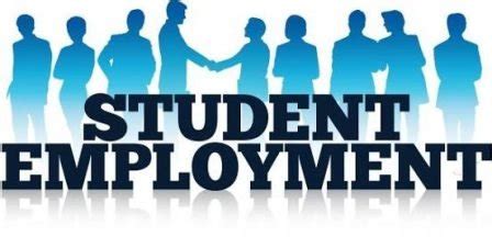 On-campus employment opportunities