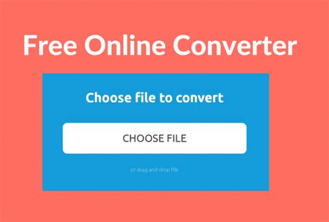 Using an online conversion tool