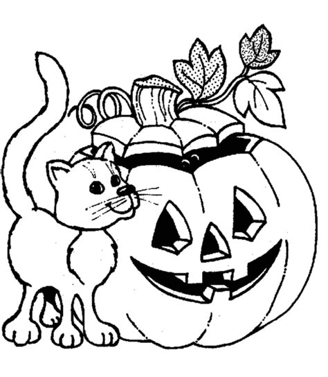 Online Halloween coloring pages