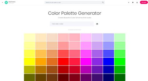 Online Palette Generators