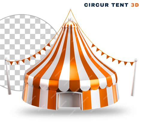 Orange Circus Tent