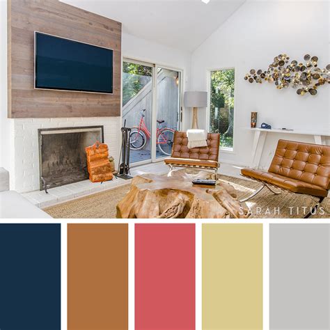 Orange Color Palette in Home Decor