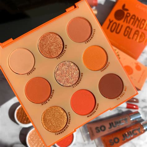 Morphe Orange Eyeshadow Palette