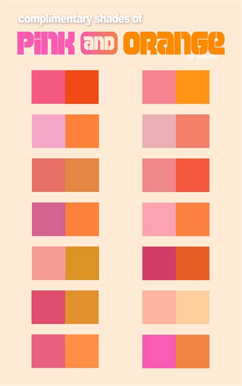 Orange Pink Color Combination