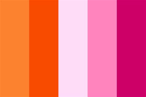 Orange and Pink Design Colors 8