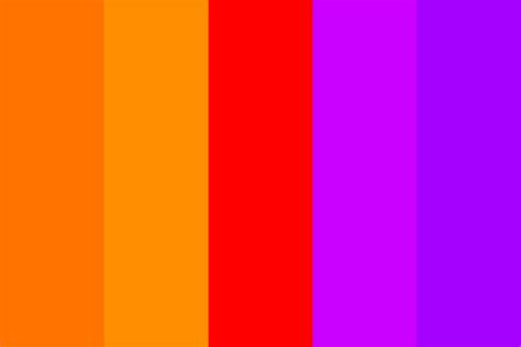 Orange and Purple Color Scheme