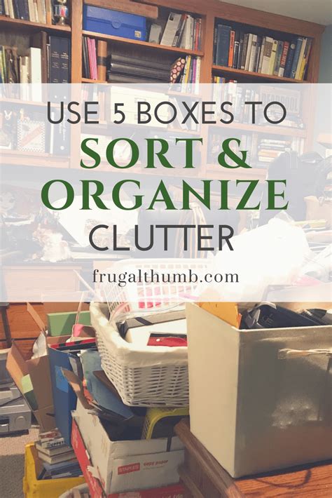 Organizing clutter