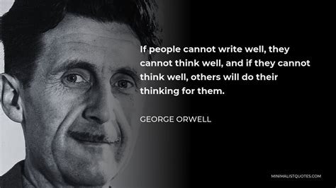 Orwell Thinking Tips