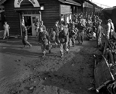 American soldiers during the Battle of Osan