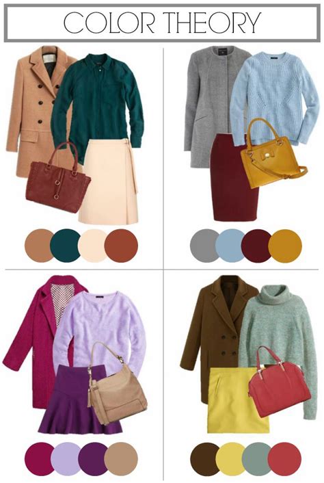 Ideas for outfit color palettes