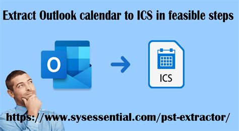 Outlook Calendar ICS Export