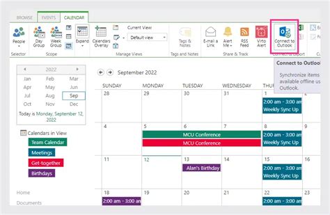 Outlook Calendar Sync