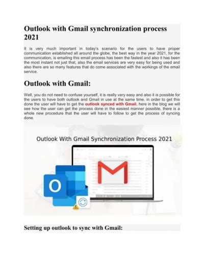 Outlook Sync Process