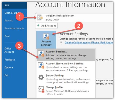 Outlook Syncing Features