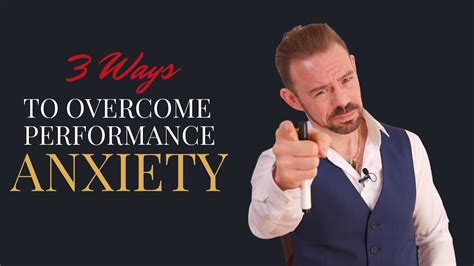 Overcoming Performance Anxiety