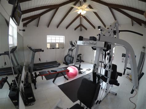 Oyster White Home Gym