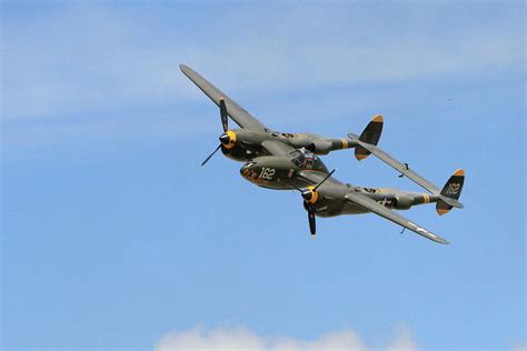 P38 in Flight