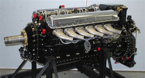 P-51 Mustang Engine Closeup