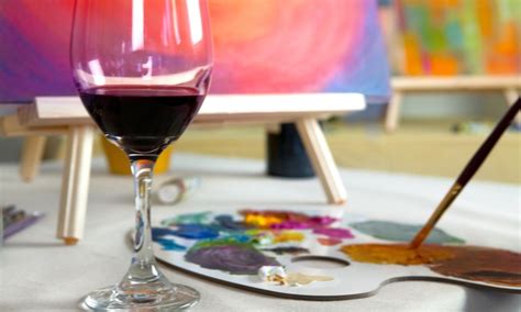 Paint and Wine Night at Pinot's Palette San Diego