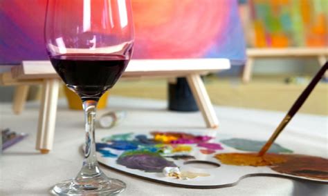 Paint and Wine Night Relaxation