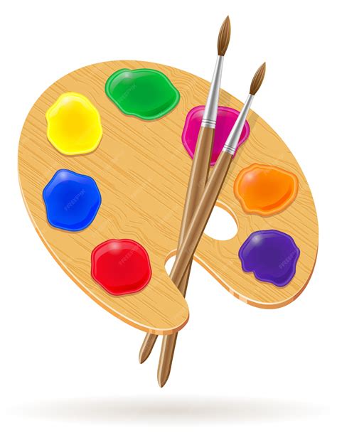 Paint Palette Illustration